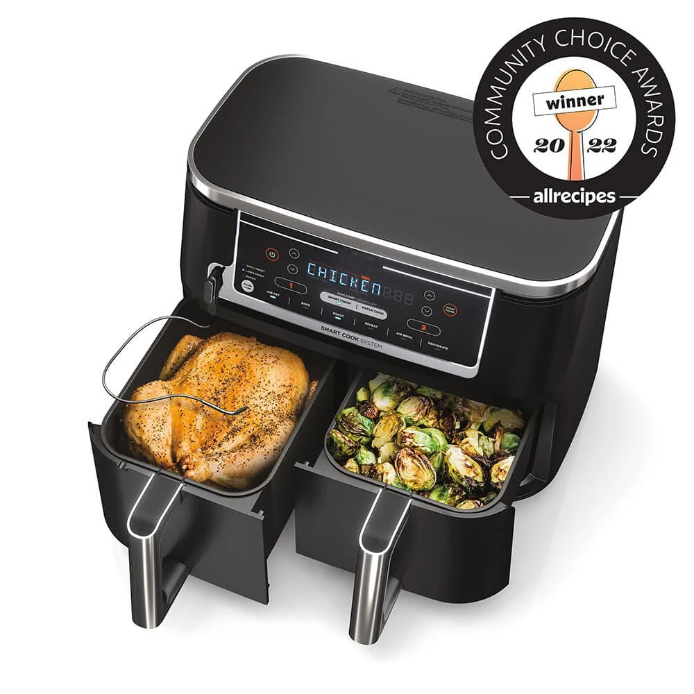 Clearance Sale - Air Fryer with 2 Independent Frying Baskets