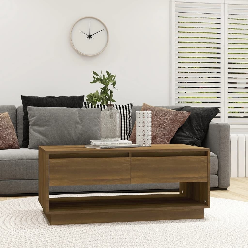 Coffee Table Brown Oak 40.4