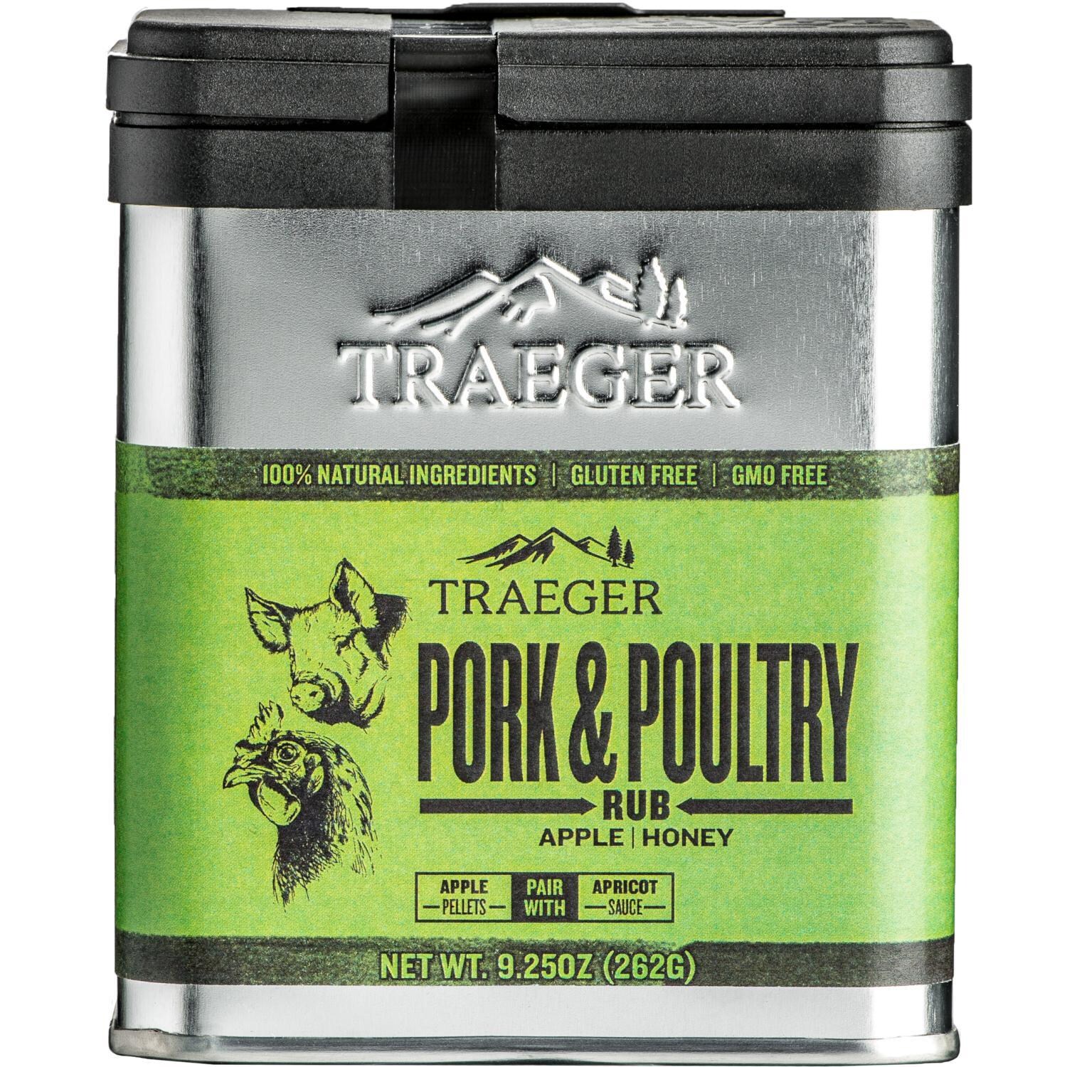 Traeger 2-Pack Chicken Rub With Pork and Poultry Rub Seasoning Set