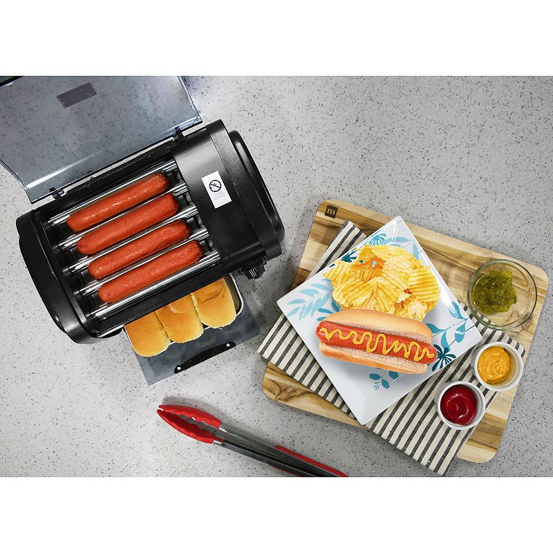 Elite Cuisine Hot Dog Roller / Toaster Oven