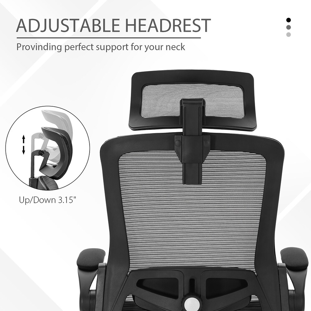 Ergonomic Mesh Office Desk Chair with High Back  360° Swivel Executive Computer Chair