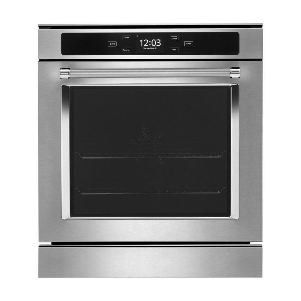 KitchenAid 24 in. Single Electric Wall Oven in Fingerprint Resistant Stainless Steel KOSC504PPS