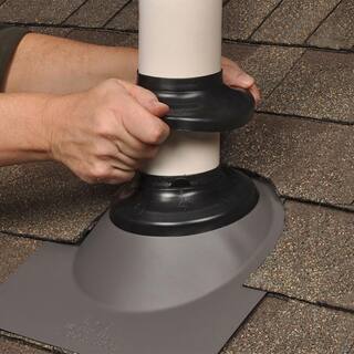 Gibraltar Building Products 1-14 in. x 4 in. Rain Repair Roof Collar 89294