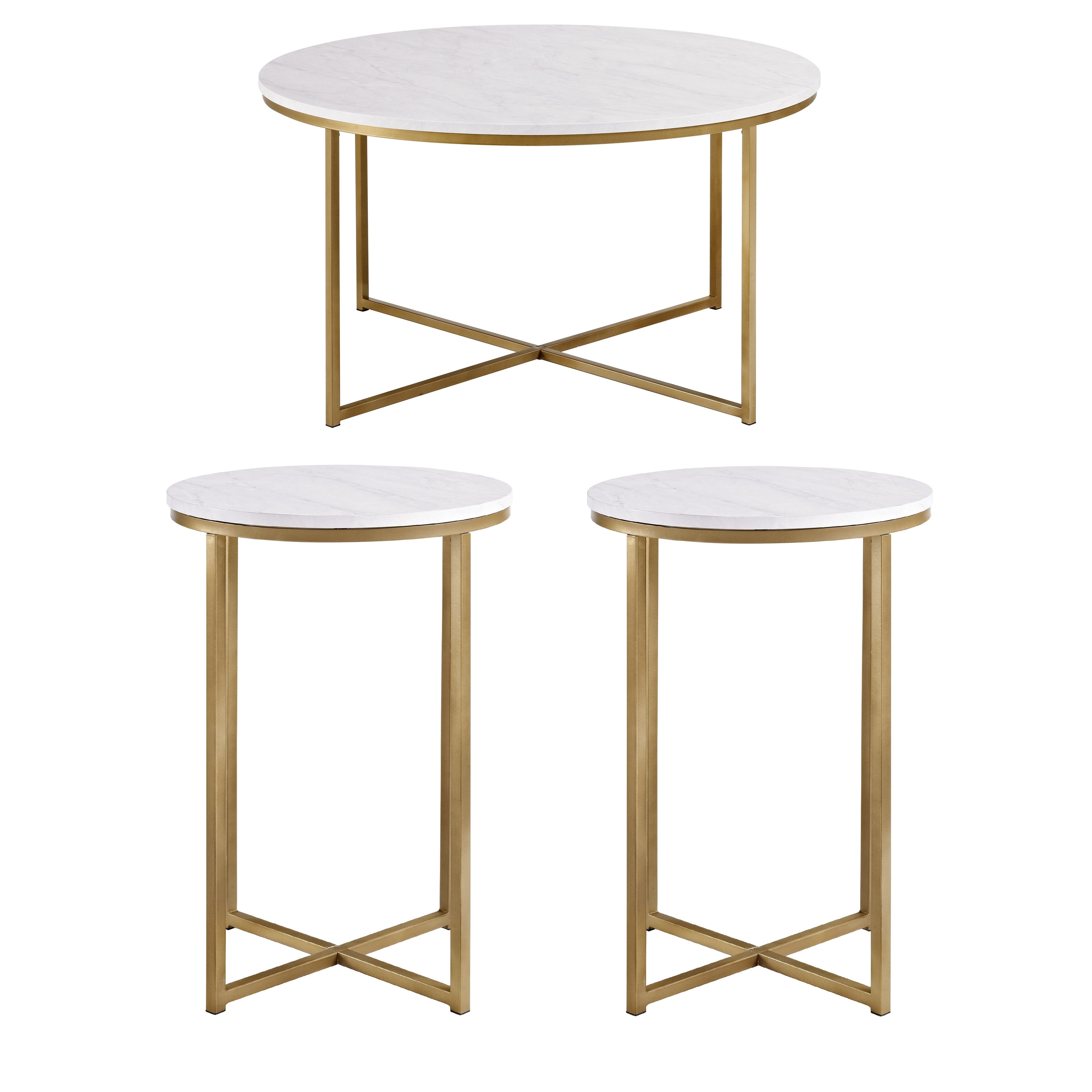 Middlebrook Mace 3-piece Round Table Set