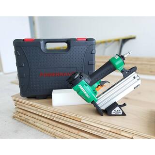 POWERNAIL Pneumatic 20-Gauge Hardwood Flooring Trigger Pull Cleat Nailer Kit 2000F