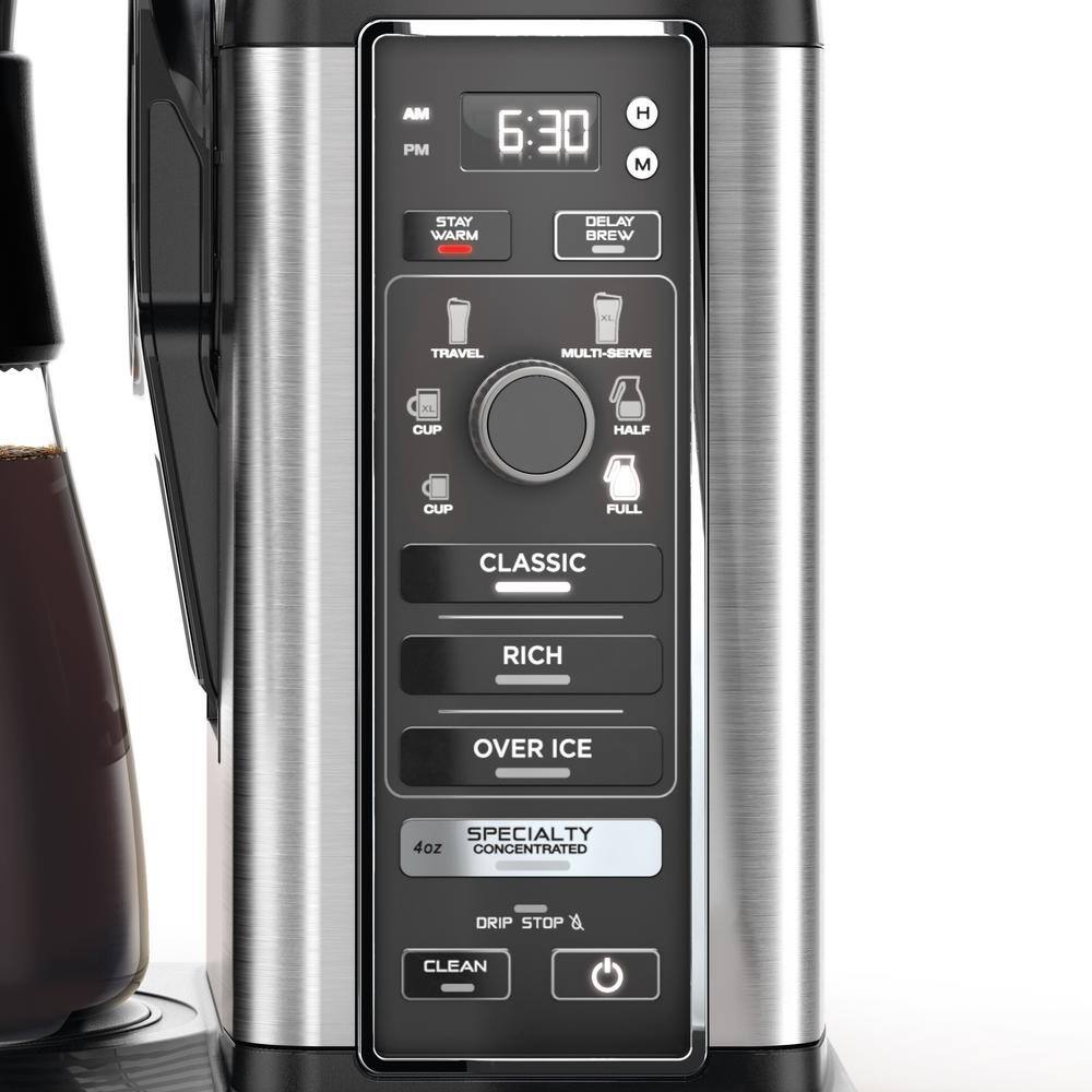 NINJA Specialty 10 Cup Coffee Maker in Stainless Steel (CM401) CM401