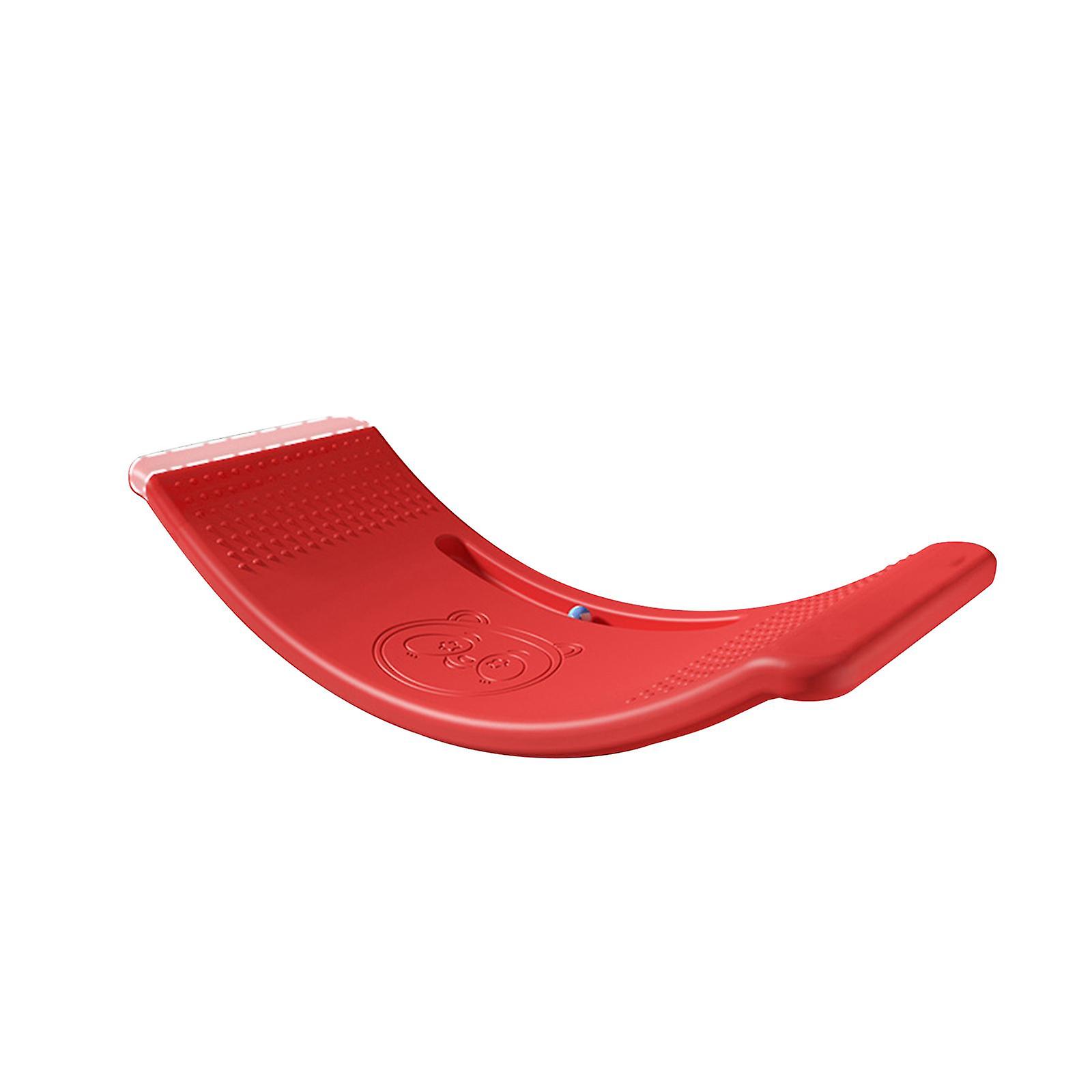 Balance Board Training Tool Body Coordination Children Wobble Board Large Red