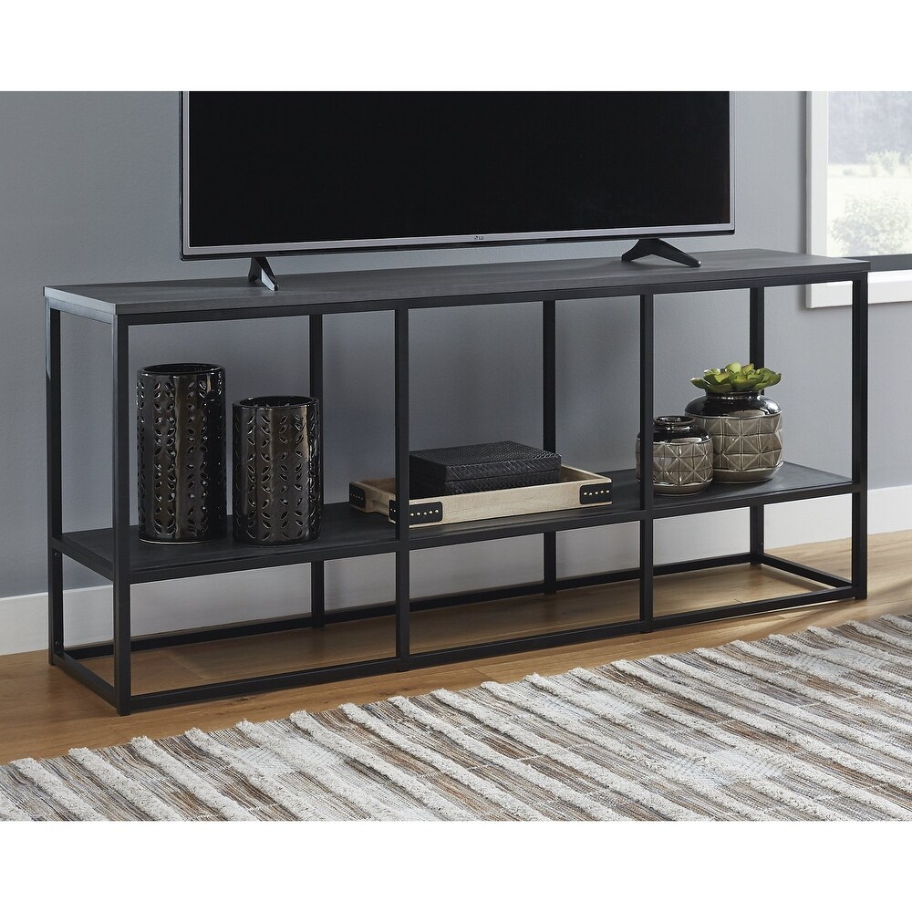 Yarlow Contemporary Extra Large TV Stand  Gold