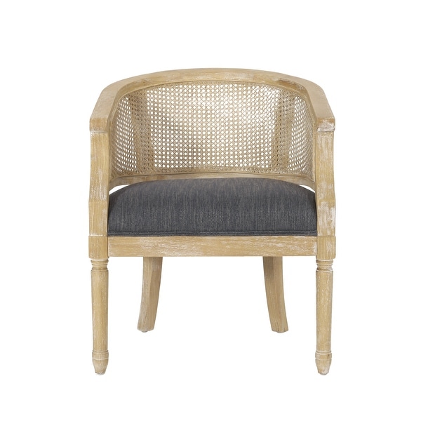 Steinaker Wood and Cane Accent Chair by Christopher Knight Home