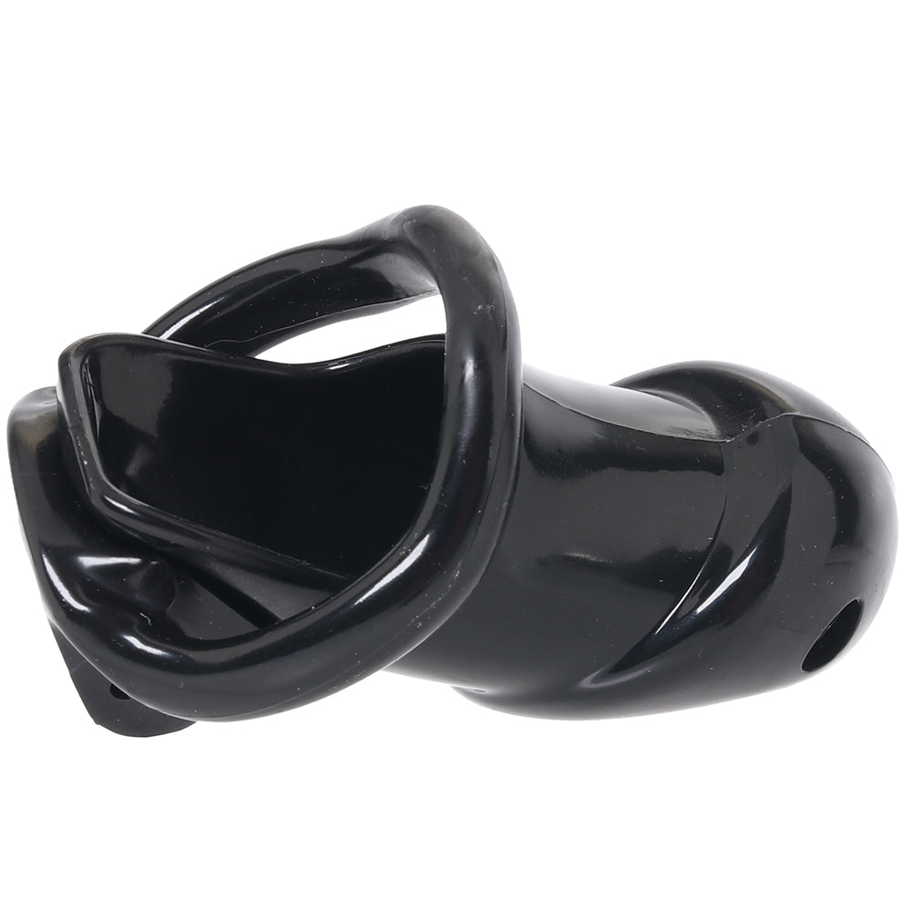 Lockmaster 4 Inch Side Lock Resin Cock Cage in Black