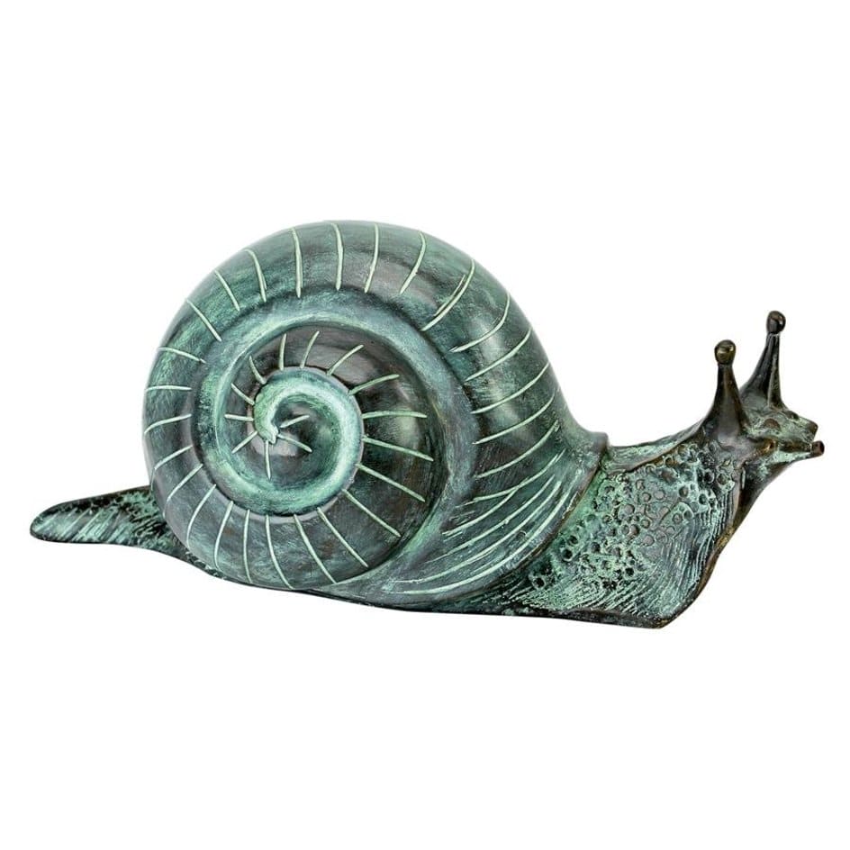 Land Snails Cast Bronze Garden Statues by Design Toscano