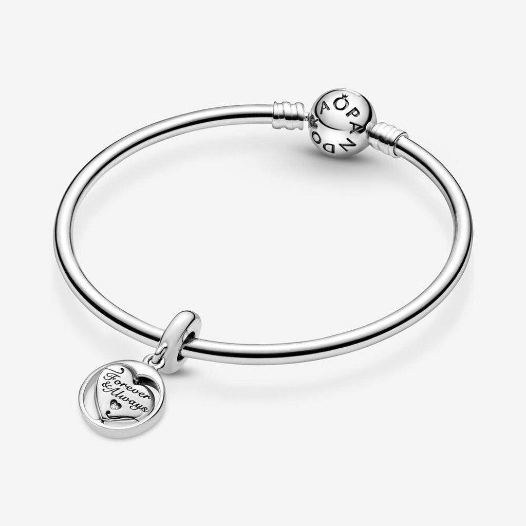 PANDORA  Spinning Forever & Always Soulmate Dangle Charm