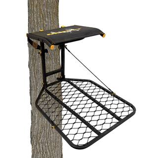 Muddy The Boss Wide Stance Hang On 1 Person Deer Hunting Tree Stand Platform MUD-MFP1080