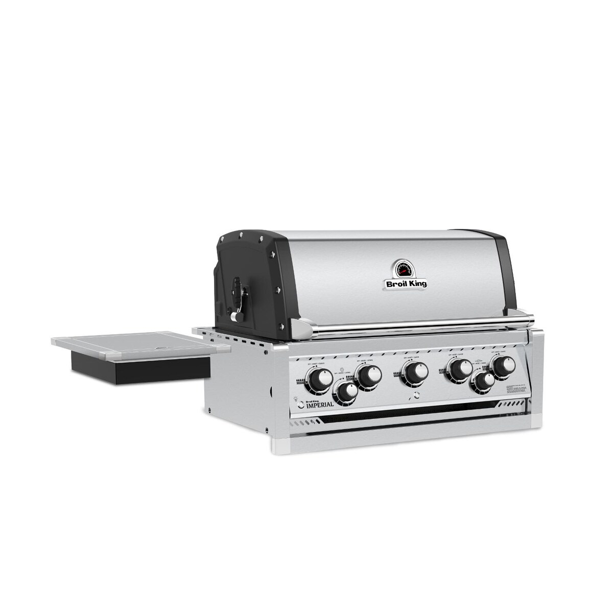 Broil King Imperial 590 5-Burner Built-In Propane Gas Grill With Rotisserie and Side Burner