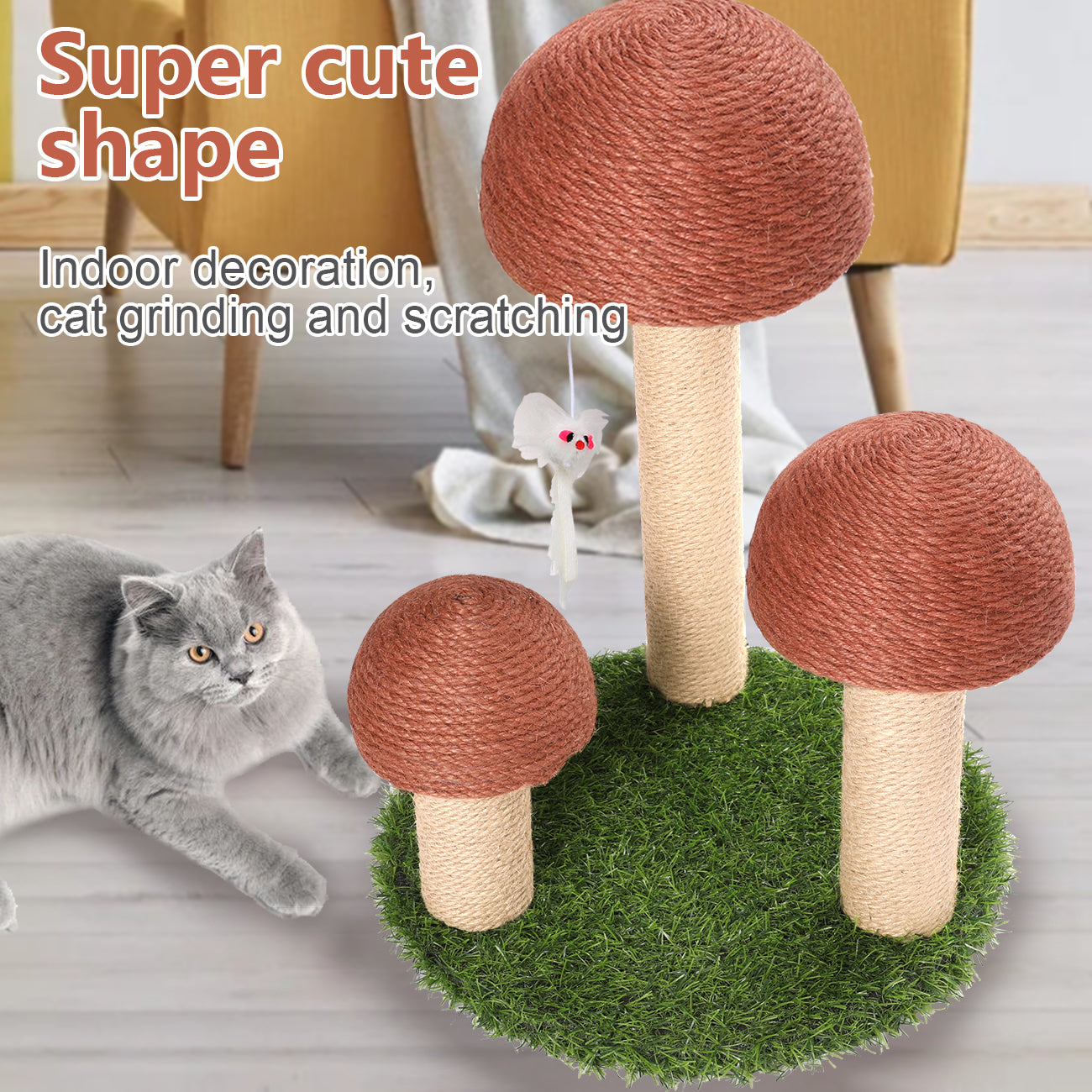 PinkSheep Cat Scratching Post， 24