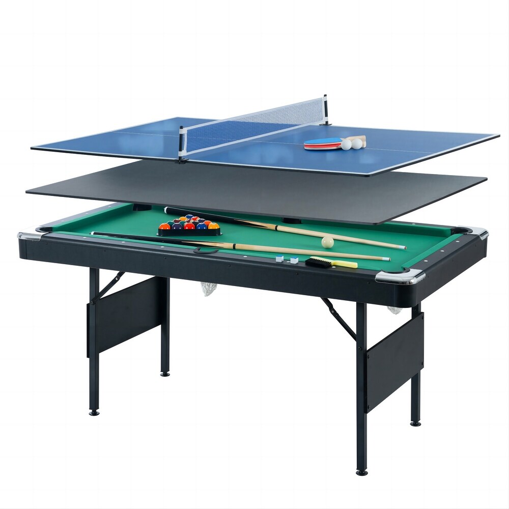 3 in 1 game table pool table billiard table table games table tennis  multi game table table games family movement