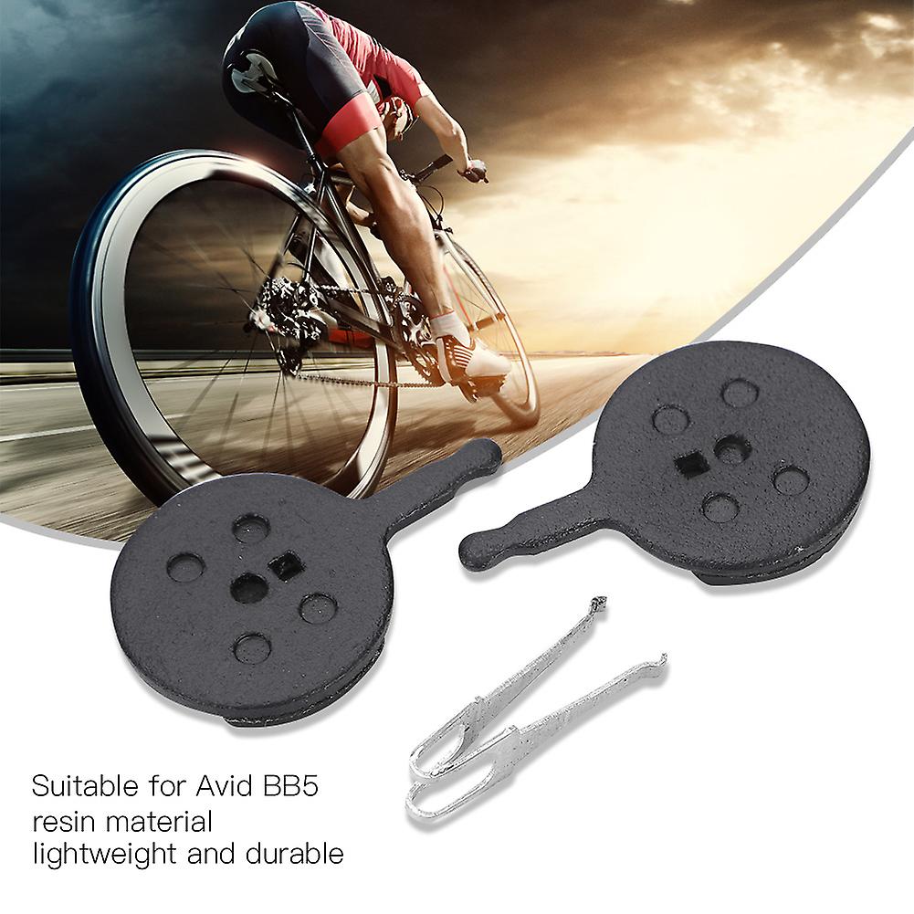 4 Pairs Bike Disc Resin Brake Lining Pads Bicycle Repair Replacement For Avid Bb5