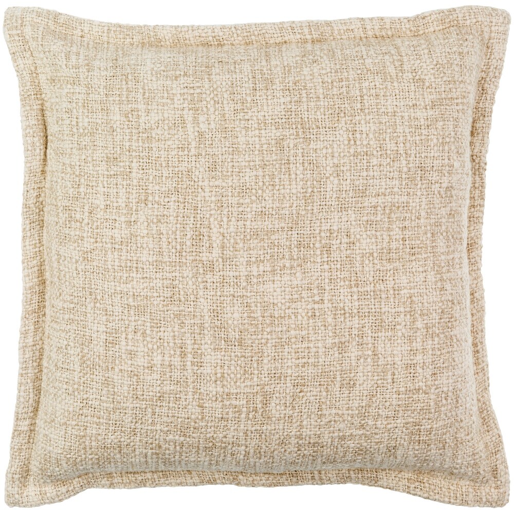 Berty Soft Textured Contemporary Throw Pillow