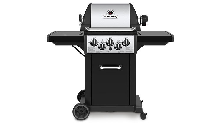 Broil King Monarch 390 Black And Stainless Steel Liquid Propane Gas Grill