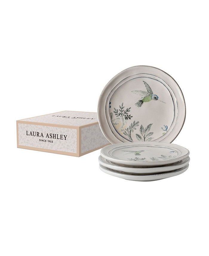 Laura Ashley Belvedere Giftset Set of 4 plates Service for 4