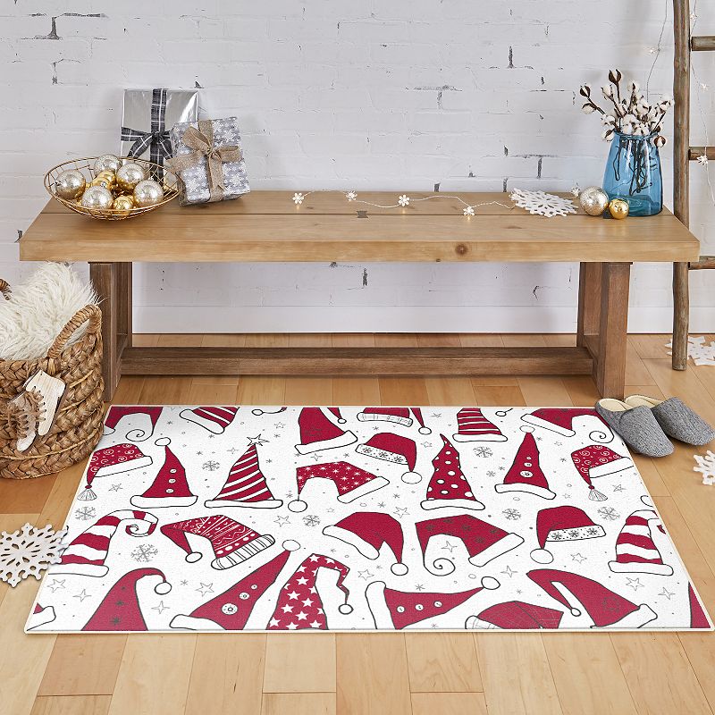 Mohawk® Home Prismatic Santa Hats Rug