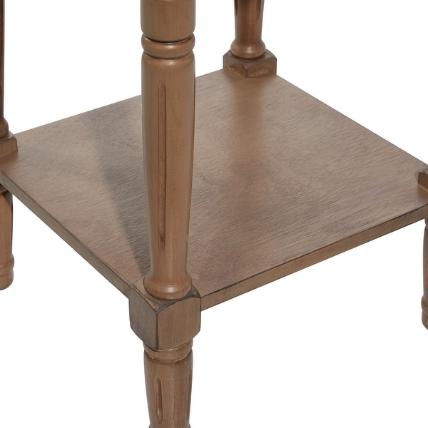 MDF Traditional Accent Table 29 x 16 x 16