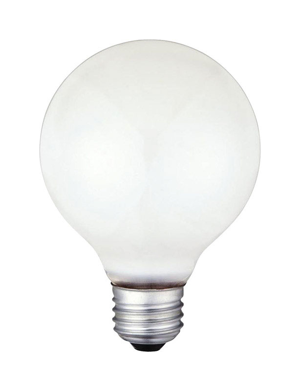 Westinghouse 25 W G25 Globe Incandescent Bulb E26 (Medium) White 1 pk