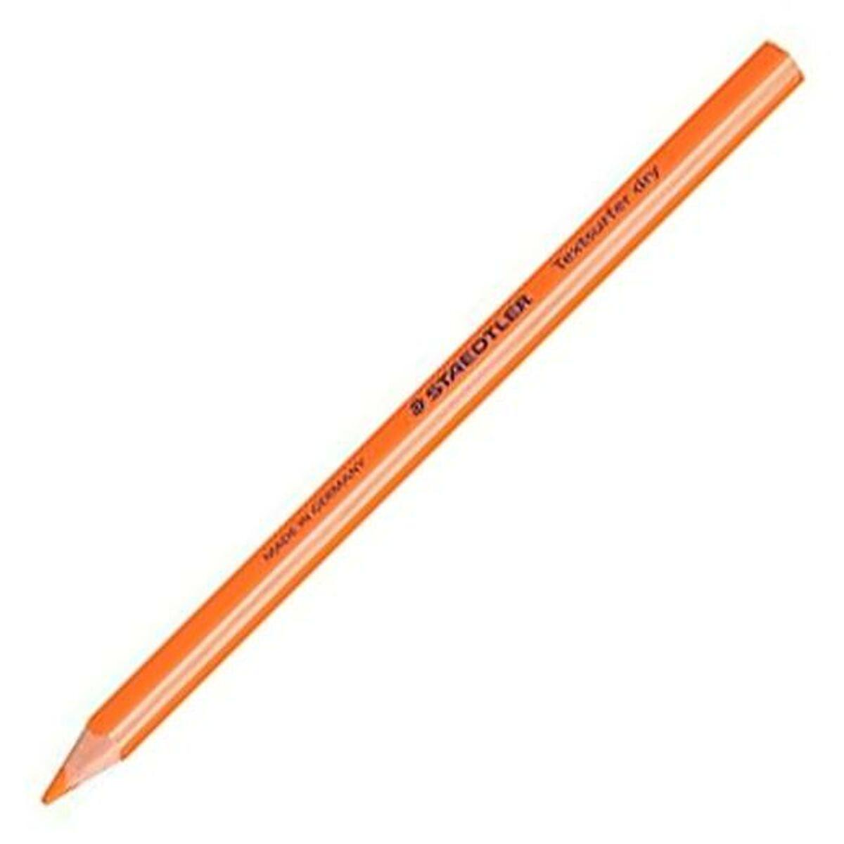 Fluorescent Marker Staedtler Pencil Orange (12 Units)