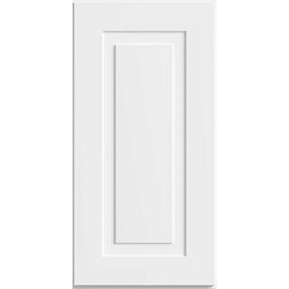 Home Decorators Collection Shaker . 63 in. W x 23.88 in. D x 34.5 in. H in White Kitchen Cabinet End Panel MBEP-GPW