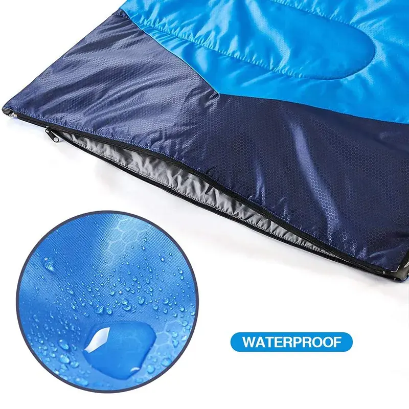 Wholesale quality sleep bag winter zipper lightweight outdoor traveling camping equipment sleep bag