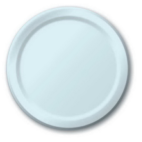 Creative Converting 47157B Pastel Blue Dinner Plat...