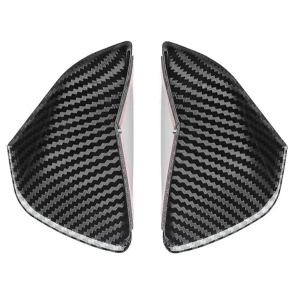 Door Bowl Cover Sticker For Corvette C7 2014 2015 2016 2017 2018 2019 Accessories Abs Carbon Fiber