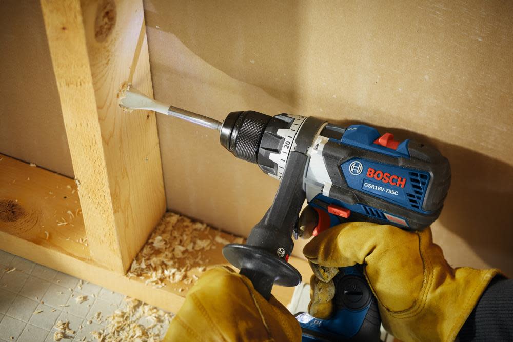 18V EC Brushless Connected-Ready Brute Tough 1/2 In. Drill/Driver Kit with (2) CORE18V 4.0 Ah Compact Batteries ;