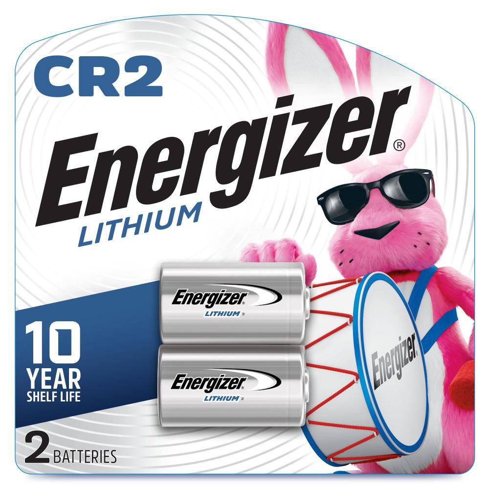 Energizer CR2 Lithium Batteries (2-Pack) 3V Photo Batteries EL1CR2BP2