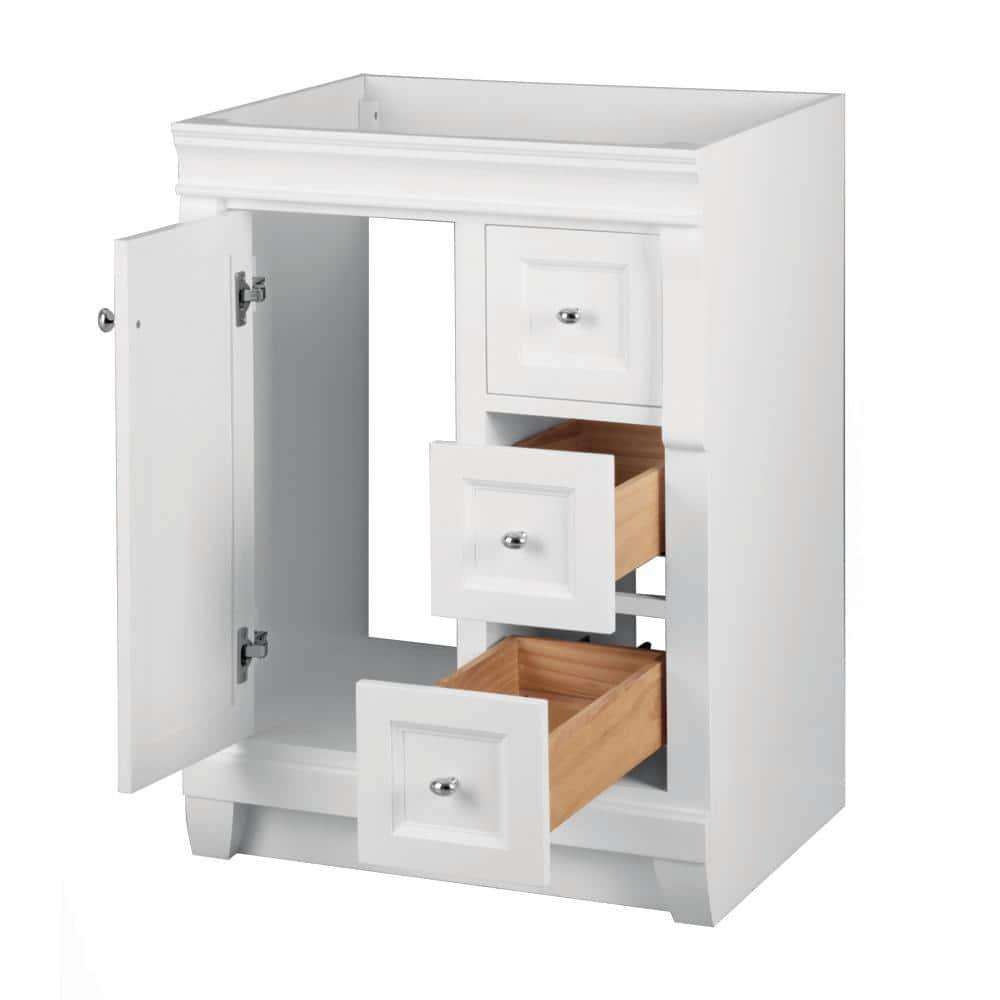 Home Decorators Collection Naples 24 in W x 2163 in D Bath Vanity Cabinet Only in White