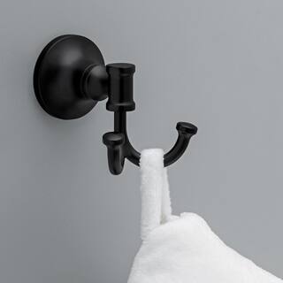 Delta Chamberlain Towel Hook in Matte Black CML35-MB