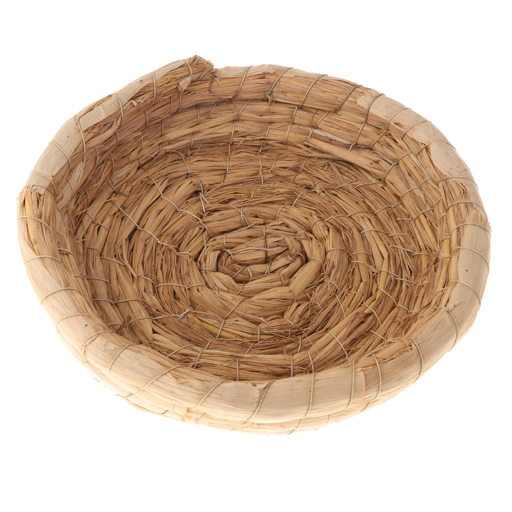 Woven Straw Bird Nest Cage Birdhouse/ for Parrot etc