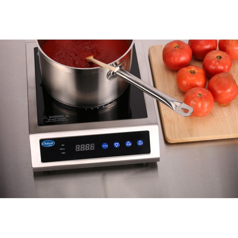 Globe Food Equipment GIR18 Induction Range， 1800 Watts， 7 Power Levels