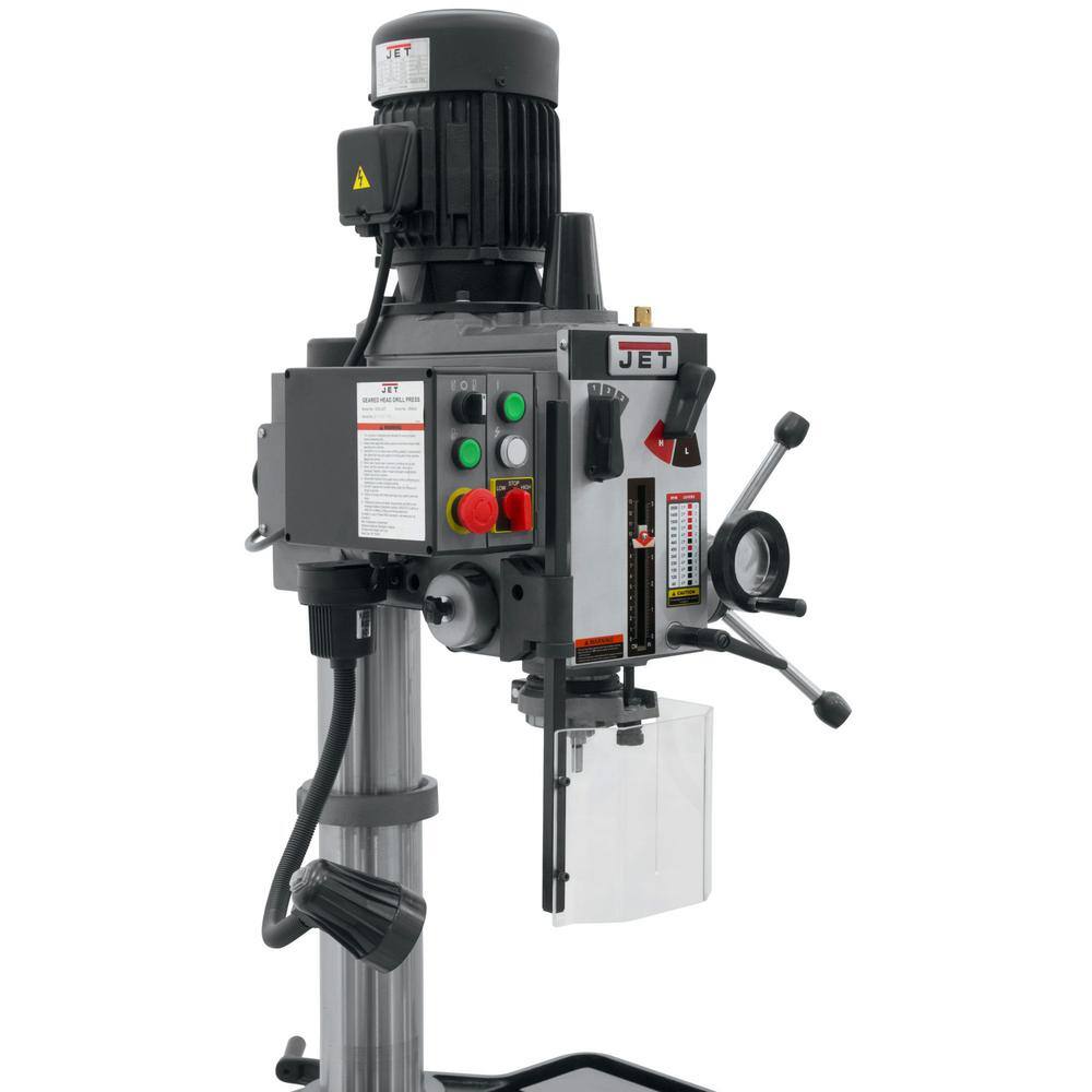 Jet GHD-20 Geared Heavy-Duty Drill Presses 354020