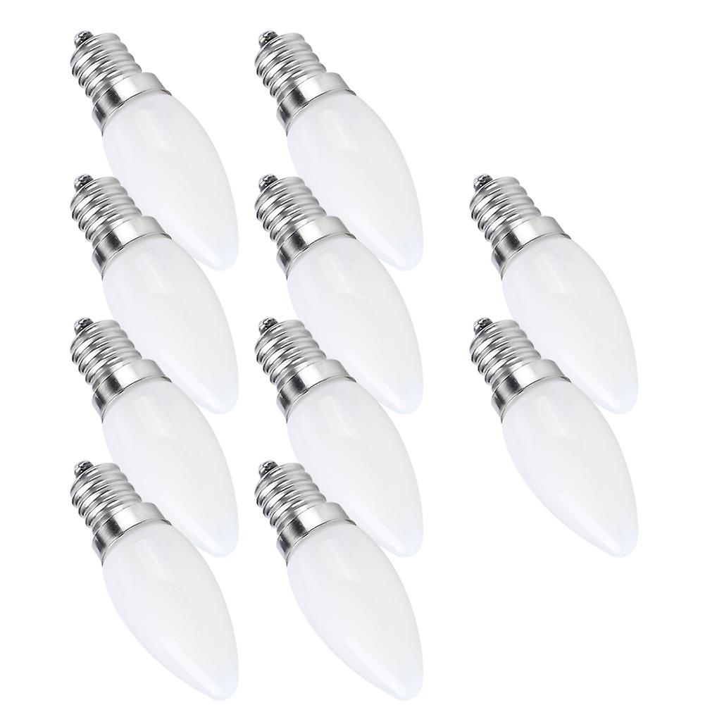 10pcs Mini E12 Led Candelabra Light Bulbs 1.5w Ac 230v For Home Car Cabinet Hotel Lighting