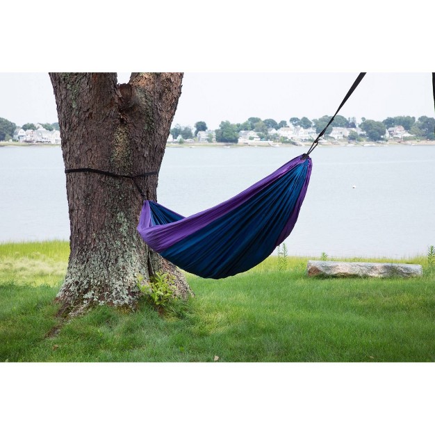 Makena Camping Hammock Blue purple Sol Living