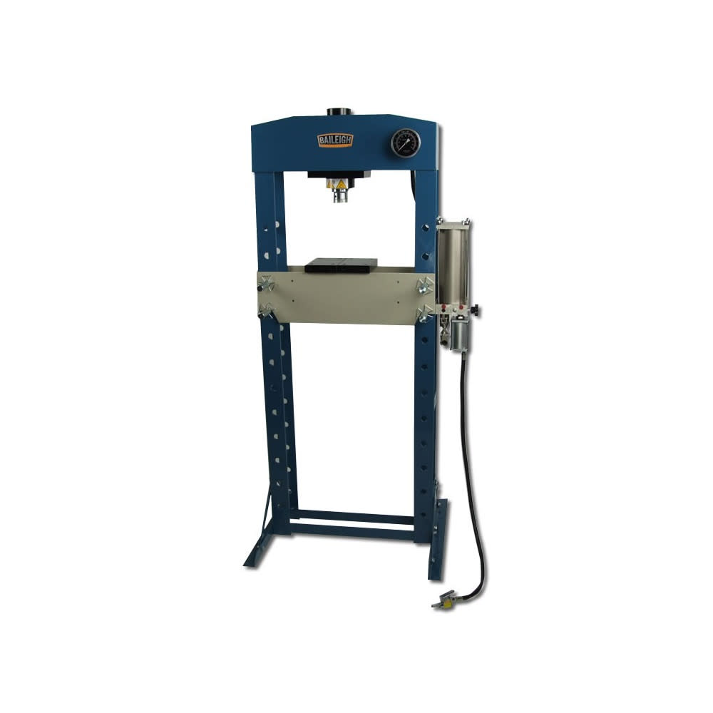 Baileigh HSP-30A H-Frame Press 30 Ton Air/Hand Operated