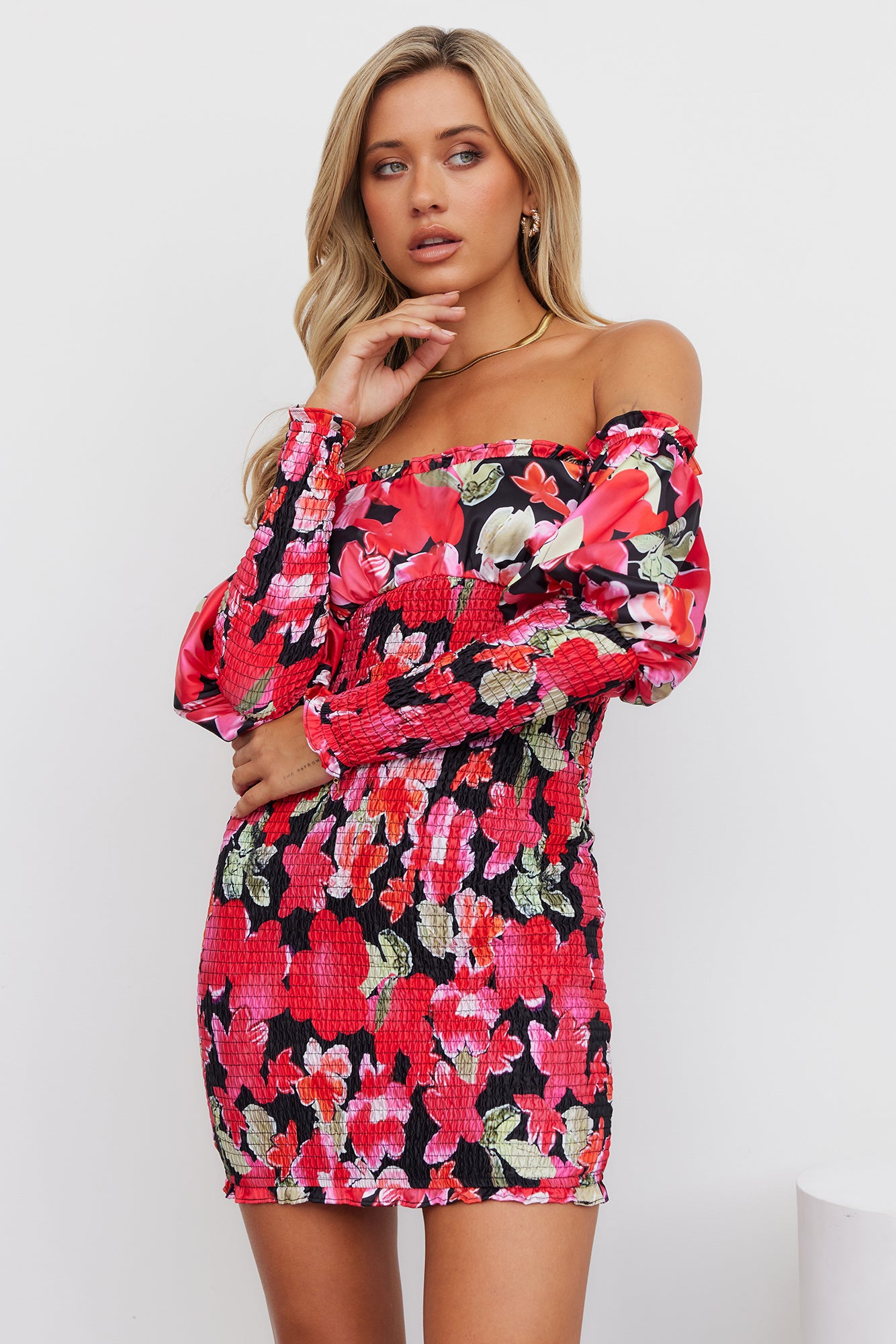 Roses Under Sunlight Dress Floral