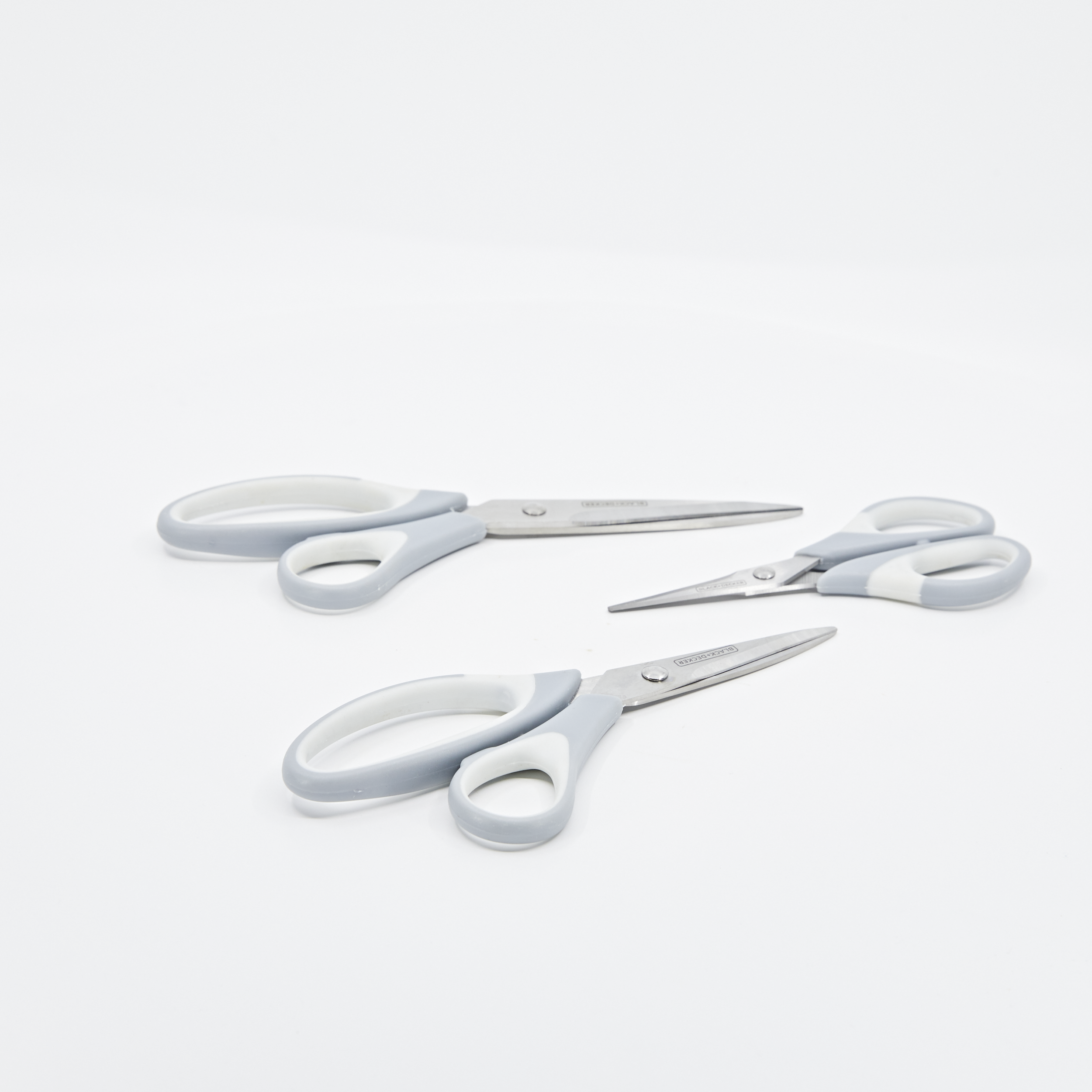 Scissors Multi-Pack with 5.5 in., 6.5 in., and 8.5 in. Multipurpose Scissors