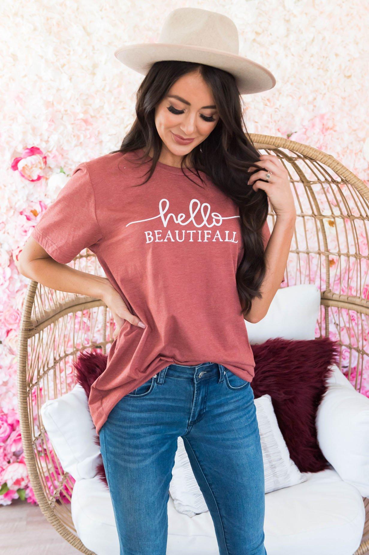 Hello Beautifall Modest Tee