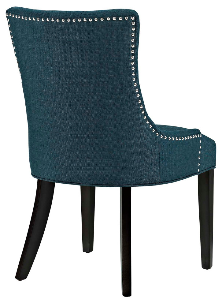 Regent Parsons Dining Side Chairs Upholstered Fabric Set of 2   Transitional   Dining Chairs   by Modway  Houzz