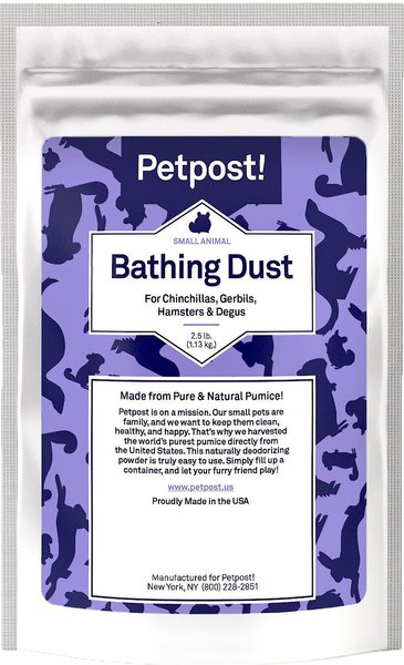 Petpost Small Animal Bathing Dust