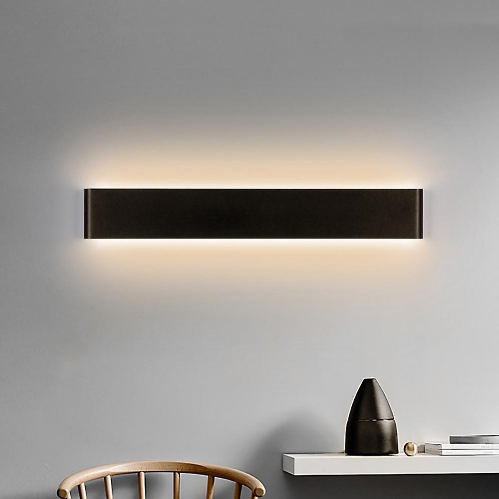 12w Rectangle Led Wall Lamp Bedside Sconces For Living Room Bathroom Mirror Warm Light Indoor Aisle