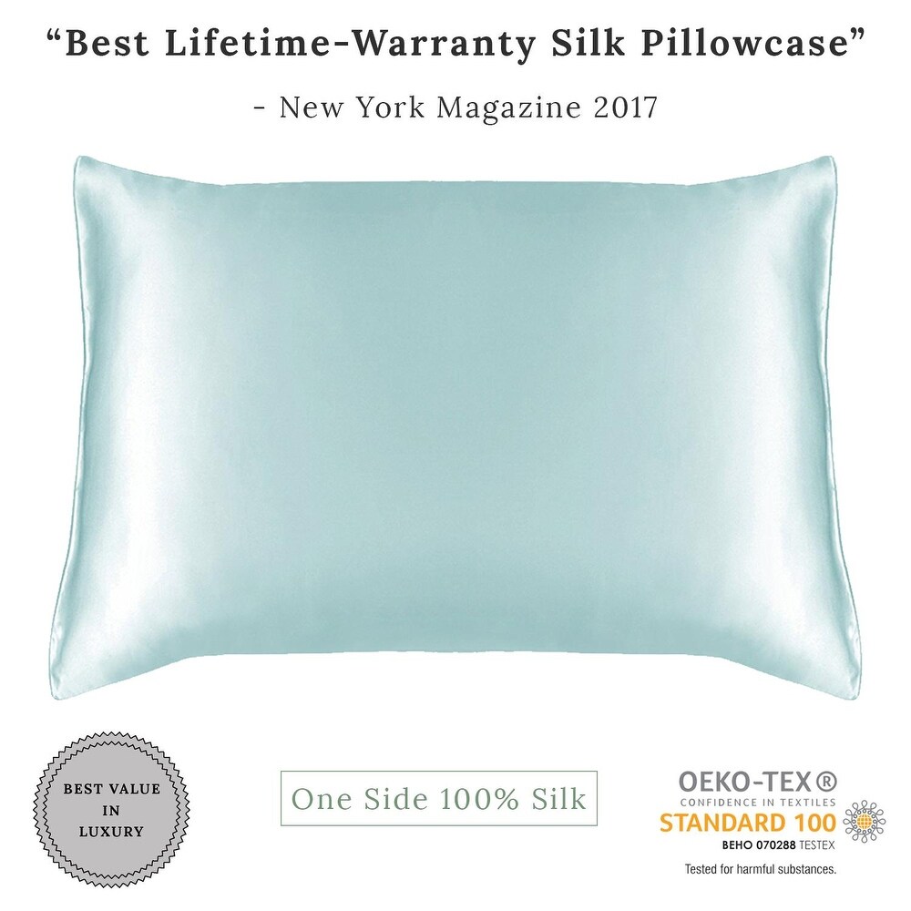 MYK Silk Pillowcase with Cotton Underside