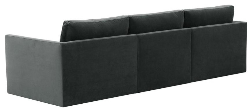 Willow Charcoal Modular Sofa   Contemporary   Sofas   by BisonOffice  Houzz